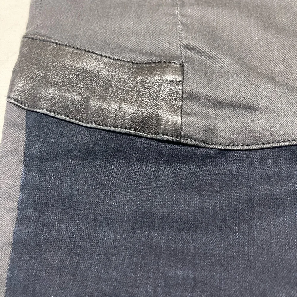 Rag & Bone jeans womens size 26 gray‎ blue lamb skin - Picture 10 of 16